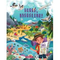 Tessloff És Babilon Kiadói Kft. Matricás füzet - Hurrá, nyaralunk! - Több mint 380 matrica