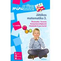Móra Könyvkiadó Játékos matematika 3. - Összeadás / kivonás /MiniLÜK