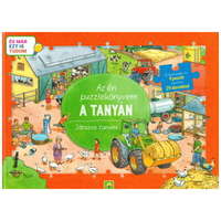 Schwager + Steinlein Verlag Az én puzzlekönyvem: A tanyán - Játszva tanulni - És már ezt is tudom