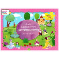 Schwager + Steinlein Verlag Az én puzzlekönyvem: Hercegkisasszonyok - Játszva tanulni - És már ezt is tudom