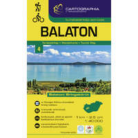 Cartographia Kft. Balaton - Turistatérkép-sorozat 4. (új kiadás, 2021)