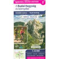 Frigoria Könyvkiadó Kft. Budai-hegység és környéke kerékpáros és turistatérkép 1:42 000 - Zsámbéki-medence - Etyeki-dombság