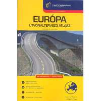 Cartographia Kft. Európa útvonaltervező atlasz (1:1 000 000) /Országatlaszok