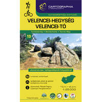 Cartographia Kft. Velencei-hegység, Velencei-tó - Turistatérkép-sorozat 19. - 2021 (új kiadás)