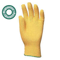 Europrotection 4600 KÖTÖTT VÉKONY SÁRGA KEVLAR munkavédelmi KESZTYŰ, VÁGÁSBIZTOS, HŐÁLLÓ