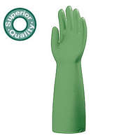 Europrotection 5539, 45 cm hosszú Nitril Plus zöld kesztyű 5538-41-es
