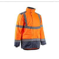 Coverguard 5KAP1704XL KAZAN KOMBINÁLHATÓ 4/1 HI-VIZ NARANCS MUNKAVÉDELMI ESŐKABÁT 4XL