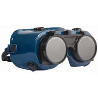 Lux Optical 60821, Revlux ECO láng hegesztő szemüveg 60821-es felhajtható kerek lencse, hőálló műanyag keret,