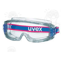 Uvex 9301714, Uvex Ultravision gumipántos védőszemüveg, páramentes, vegyszerálló acetát lencsével
