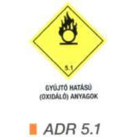  Gyújtó hatású (oxidáló) anyag ADR 5.1