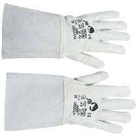 Cerva UNDULATA Kecskebőr munkavédemi kesztyű, hegesztő kesztyű, Kevlar cérnával Hasítottbőr mandzsetta 15 cm.