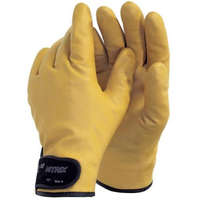 Cerva 1st NITRIX Kötött nylon, csuklóig mártott munkavédelmi kesztyű rugalmas nitril habban mártva, polár béléssel, Tépőzáras mandzsettával.