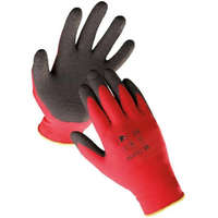 Cerva FF HORNBILL LIGHT HS-04-012 munkavédelmi kesztyű Kötött PES, tenyéren fekete latex mártással, rugalmas mandzsettával