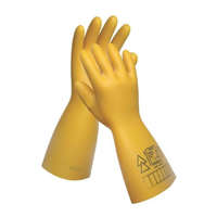 Cerva ELSEC 500 V Veszélyes feszültség ellen védő, minőségi természetes latexből készült szigetelő munkavédelmi kesztyű.