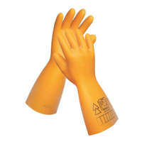 Cerva ELSEC 7500 V Veszélyes feszültség ellen védő, minőségi természetes latexből készült szigetelő munkavédelmi kesztyű.