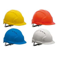 Cerva JSP EVO2 sisak szellőzővel - többféle színben (narancssárga, kék, fehér, sárga)