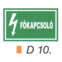  Fökapcsoló D10