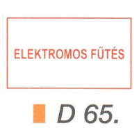  Elektromos fütés D65