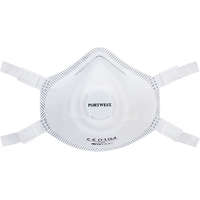 Portwest P305WHR, Portwest Egyszerhasználatos maszkok FFP3 FFP3 prémium légzésvédő maszk, Cikkszám: P305