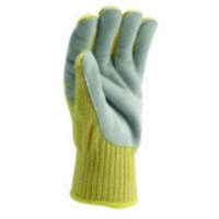 Rock RS_KEV4-LP Négyszálas kötött Kevlar munkavédelmi kesztyű, Vágásbiztonság: 4/C, Kontakthő elleni védelem: 250 °C