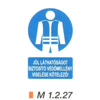 Jól láthatóságot biztosító Fényvisszaverő mellény