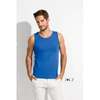 SOL'S SOL'S JUSTIN (SO11465) nyári ujjatlan férfi póló, környakas körkötött, 100% Pamut