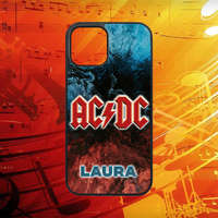 iPhone Egyedi nevekkel - AC/DC logo - iPhone tok