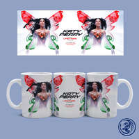 Katy Perry - The Lifetimes Tour 2025 – Budapest bögre (Fehér)