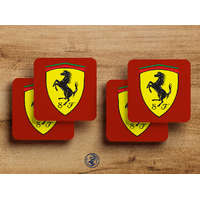 Ferrari poháralátét szett (4db)