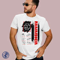 Rammstein - Autogramm férfi póló