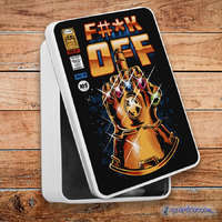 Marvel Bosszúállók Thanos F**k off! fém szendvicsdoboz (tároló doboz)