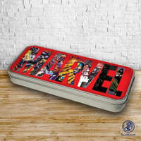 Marvel színes logó fém tolltartó