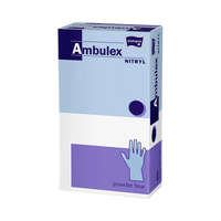 Ambulex Ambulex eldobható nitryl lila gumikesztyű 100db-os -L méret