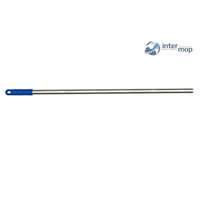  Intermop HACCP Alumínium nyél akasztóval és rögzítő lyukkal 140cm Ø 23,5mm (kék foggantyú)