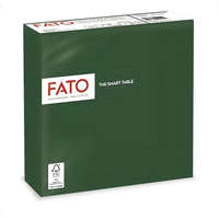 FATO FATO Smart Table erdő zöld színű szalvéta, 33x33cm, 2 rétegű 50 lapos