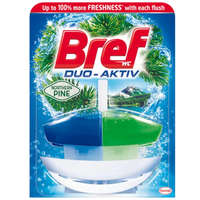 Bref Bref Duo Aktiv WC illatosító gél 2 fázisú kosárral Fenyő 50ml