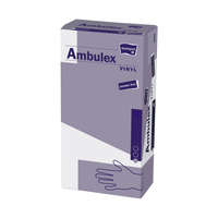 Ambulex Ambulex eldobható vinyl púdermentes gumikesztyű 100db-os -M méret