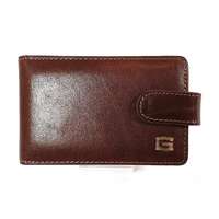 GIUDI Giudi barna, fém betűs fekvő kártyatartó 6418GPGD-02