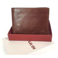 GIUDI Giudi, szabadon nyíló barna férfi pénztárca 6415GD-02