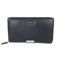 GIUDI Rialto fém zippes fekete nagy pénz-és irattárca RP6802Q-03