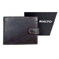 RIALTO Rialto klasszikus kapcsos sötétbarna férfi pénztárca RP6142Q-08