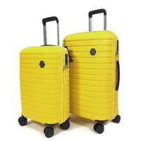 TOUAREG Touareg négykerekes citromsárga bőröndszett-2db- TG663 S,M szett-citromsárga
