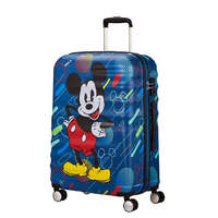 AMERICAN TOURISTER by Samsonite American Tourister WAVEBREAKER Disney FUTURE POP MICKEY négykerekű közepes bőrönd 85670-9845