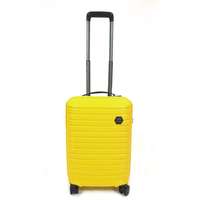 TOUAREG Touareg négykerekes citromsárga kis bőrönd TG663 S-citromsárga