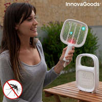 InnovaGoods 2 az 1-ben újratölthető szúnyogriasztó lámpa és rovarölő ütő Swateck