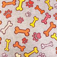 HomeTextiles CSONTI, lakástextil, dekorvászon, narancs