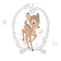 Walt Disney BAMBI, Disney jogdíjas, pamut baba ágynemű garnitúra