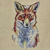 HomeTextiles RÓKA mintás jacquard párna panel