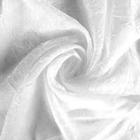Curtain Gyűrt voile fényáteresztő függöny anyag, fehér, 180 cm magas - maradék darab: 0,9 m