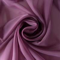 Curtain Különleges sötét mauve voile, fényáteresztő függöny anyag, 300